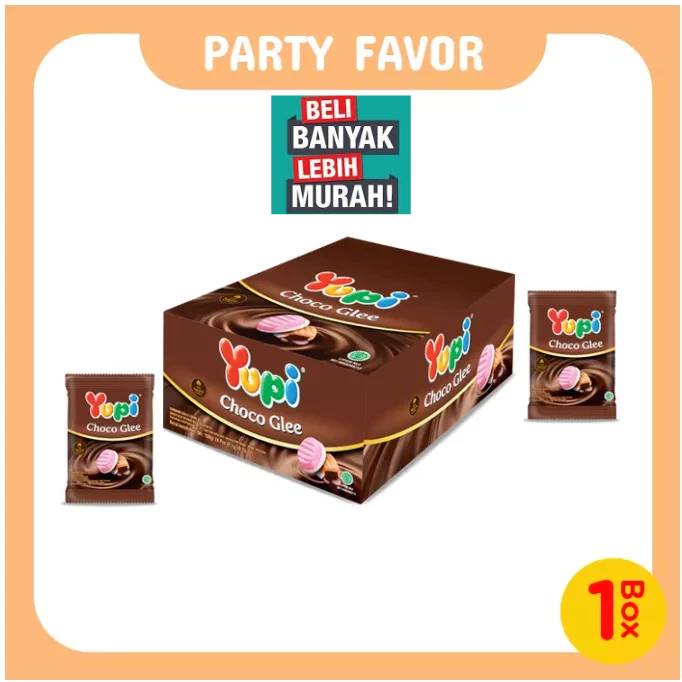 

YUPI CHOCO GLEE 1 BOX 24 PCS ( BELI BANYAK LEBIH MURAH )++