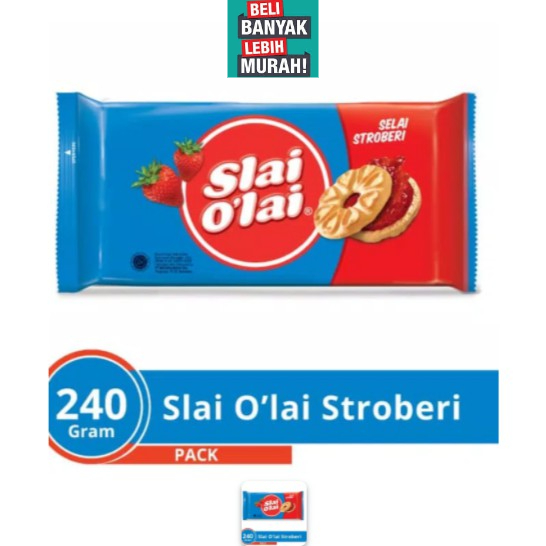 

ROMA SLAI OLAI STRAWBERRY 192GR ( BELI BANYAK LEBH MURAH )