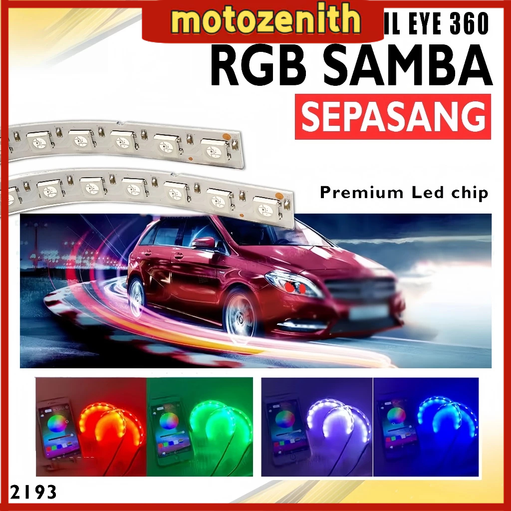 DEVIL EYE DEMON EYE RGB BLUETOOTH 210 MODE ALL WARNA DEVIL BILED DEMON BILED DEVIL EYE 360 MODUL RGB