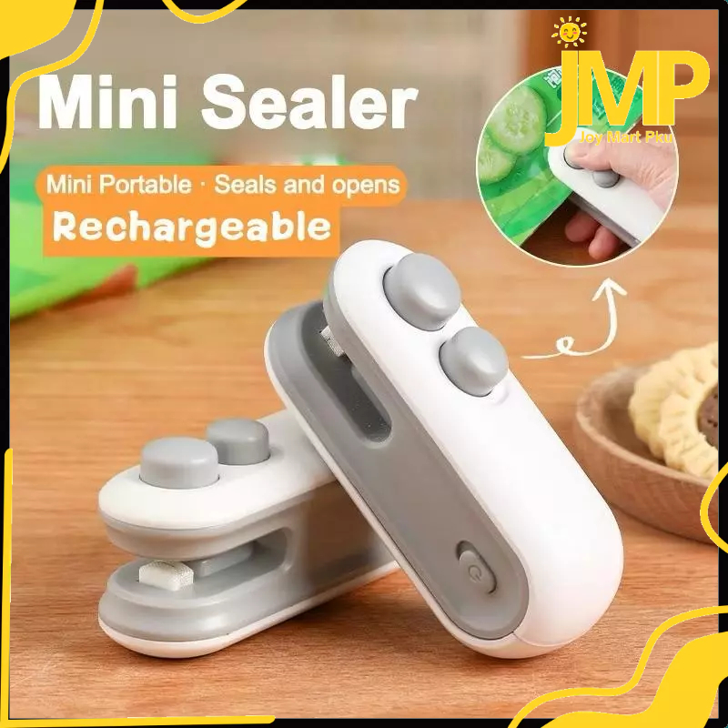 JMP  - Model Baru Alat Sealer Mini Portable Hand Heat Sealer Makanan Plastik Snack Sealing / Sealer 