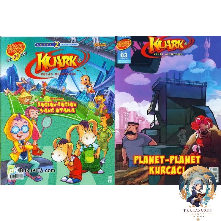 Komik Sains Kuark Nomor 28-45 [Comic] Treasure Bertuah