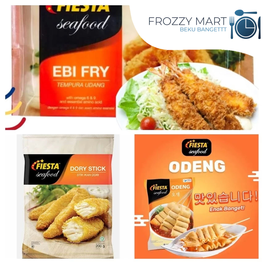 

Fiesta Seafood Series | Fiesta Dory Stick / Fiesta Ebi Fry / Fiesta Odeng