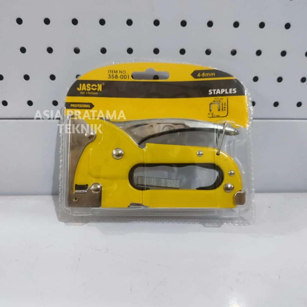 

JASON Staple Gun/ Staples/ Stapler Tembak 4-8 Mm Steel