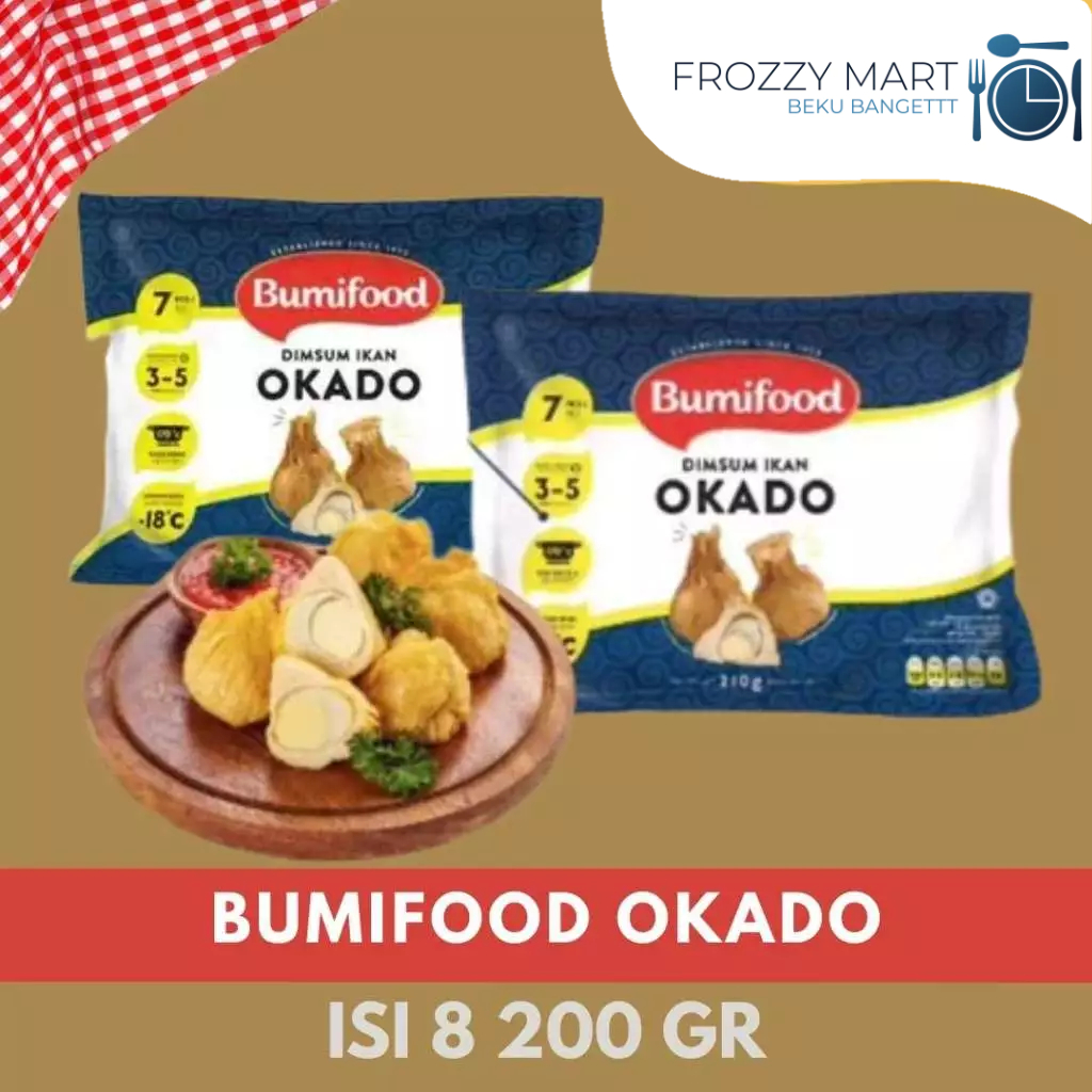 

BUMIFOOD Mix Bento 200gr & Okado Isi 8 200gr – Frozen Food Praktis untuk Bekal & Camilan