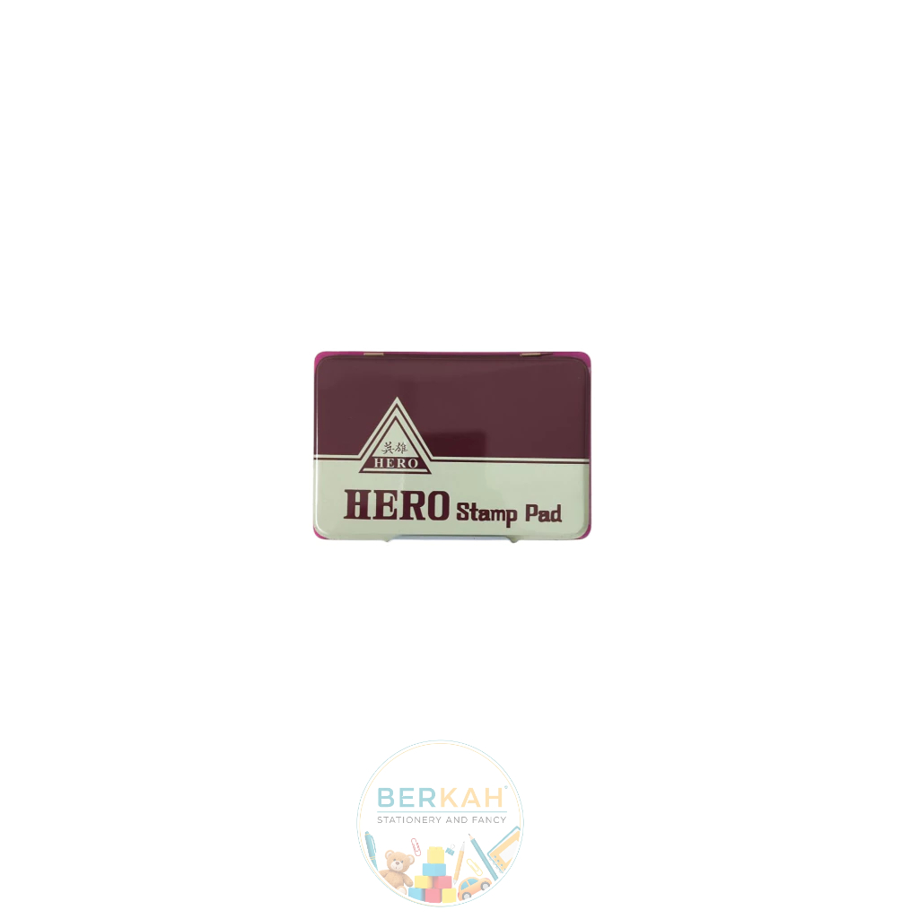 

Stamp Pad Hero Jumbo / Bantalan Stempel Hero Besar - Siap Pakai! NO.2
