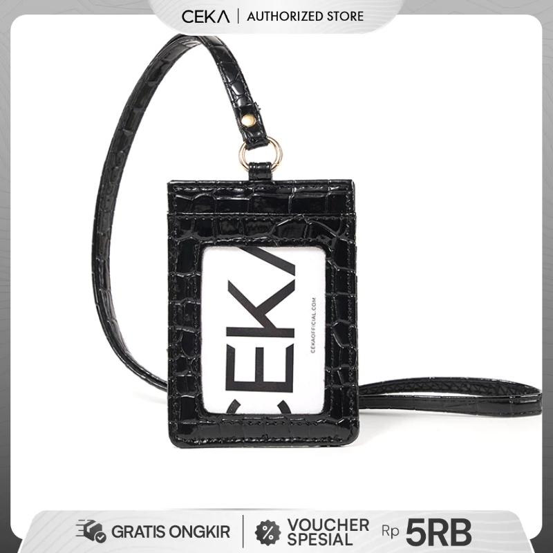 

[NEW] CEKA Authorized Lanyard Fiora Card Holder ID Name Tag Kartu Tanda Pengenal