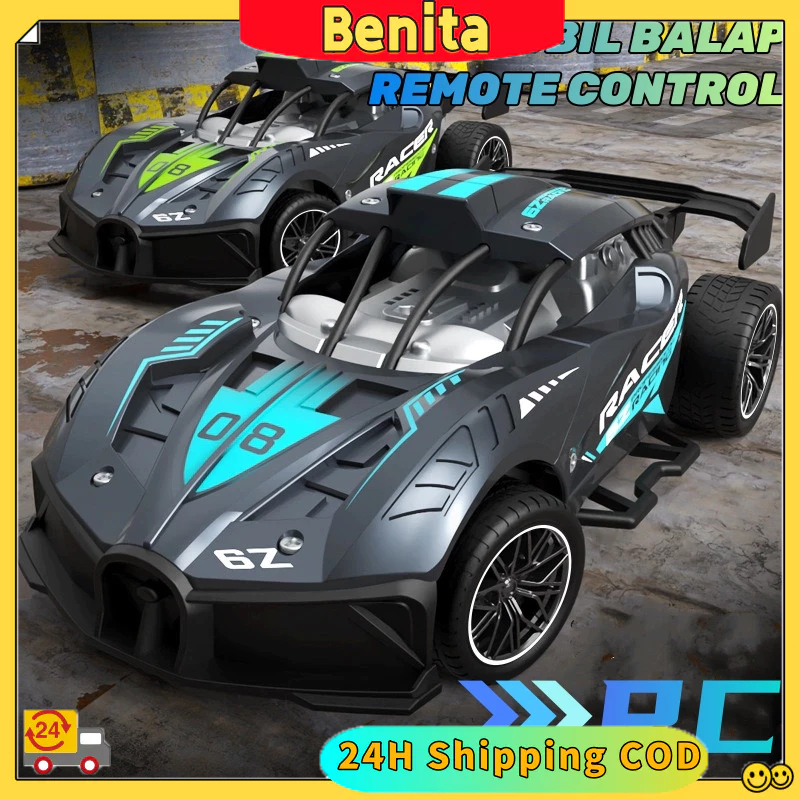 【Rc Drift】Mobil Balap Remote Control 2.4G 1/18 Rc Drift Mobil Rc Mobil Remote Control Drift 2.4G Kec