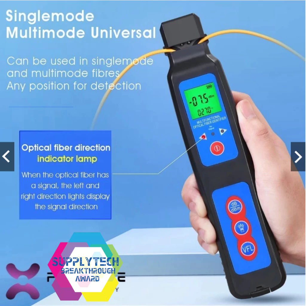 OFI COMPTYCO AUA-40A Fiber Identifier + VFL 10mW | Alat Deteksi Fiber Optik & Visual Fault Locator