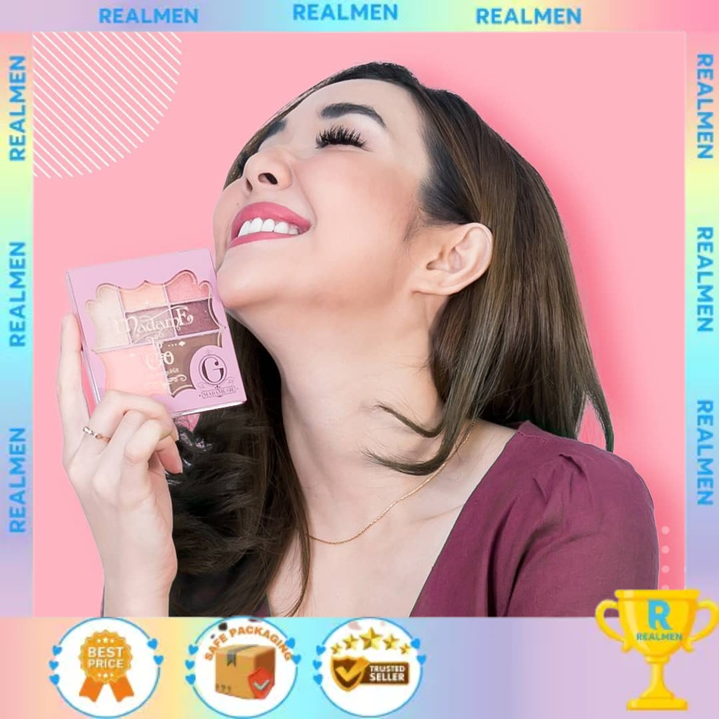 Madame Gie Madame To Go - Face Pallete/ EYESHADOW PALETTE KECIL madam gie - madame gie getaway