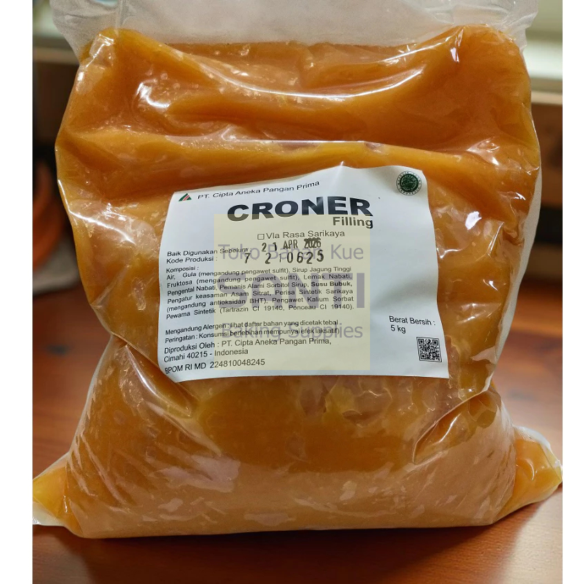 

Croner | Srikaya Filling Selai Kuning | 5 Kg