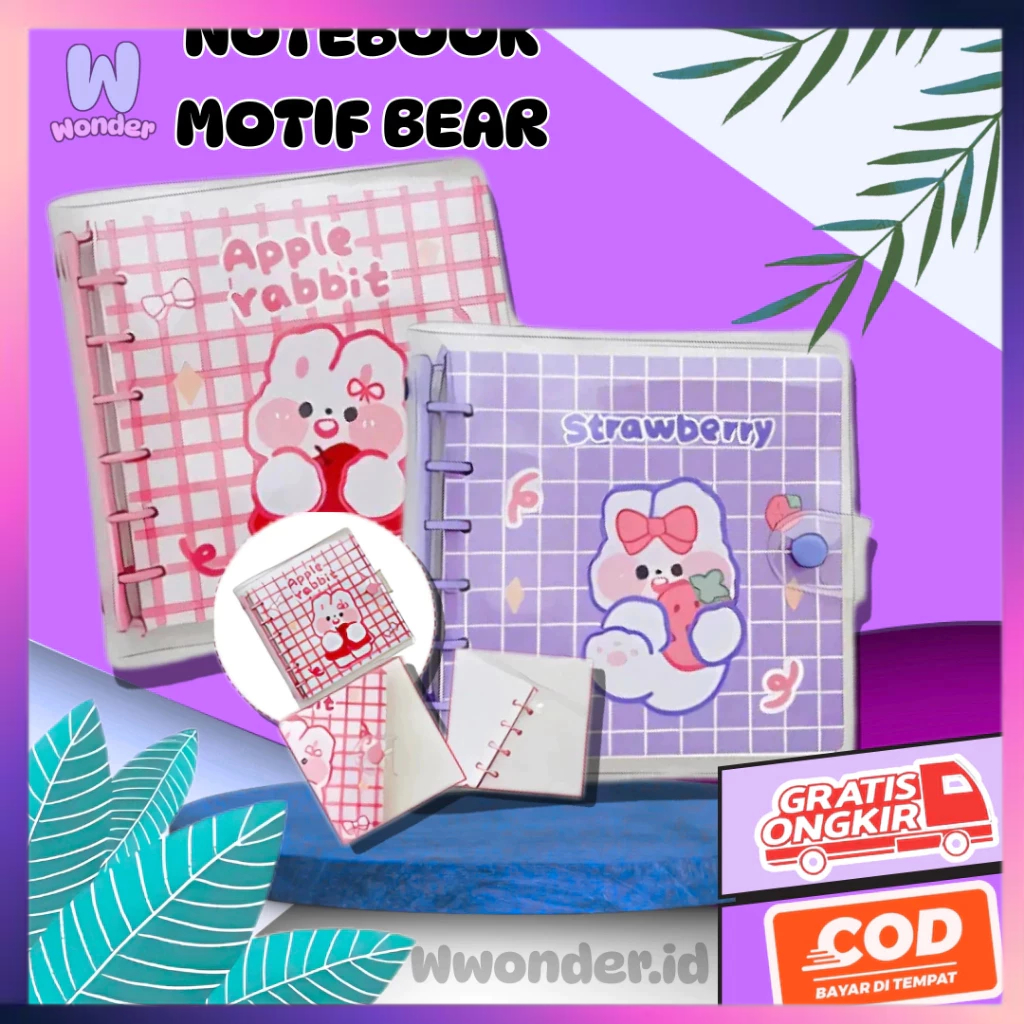 

WW Notebook Motif Bear Best Seller MP21