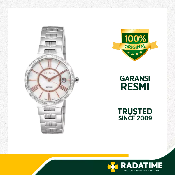 Jam Tangan Wanita Bonia Sapphire 100% Original BP10347-2353S