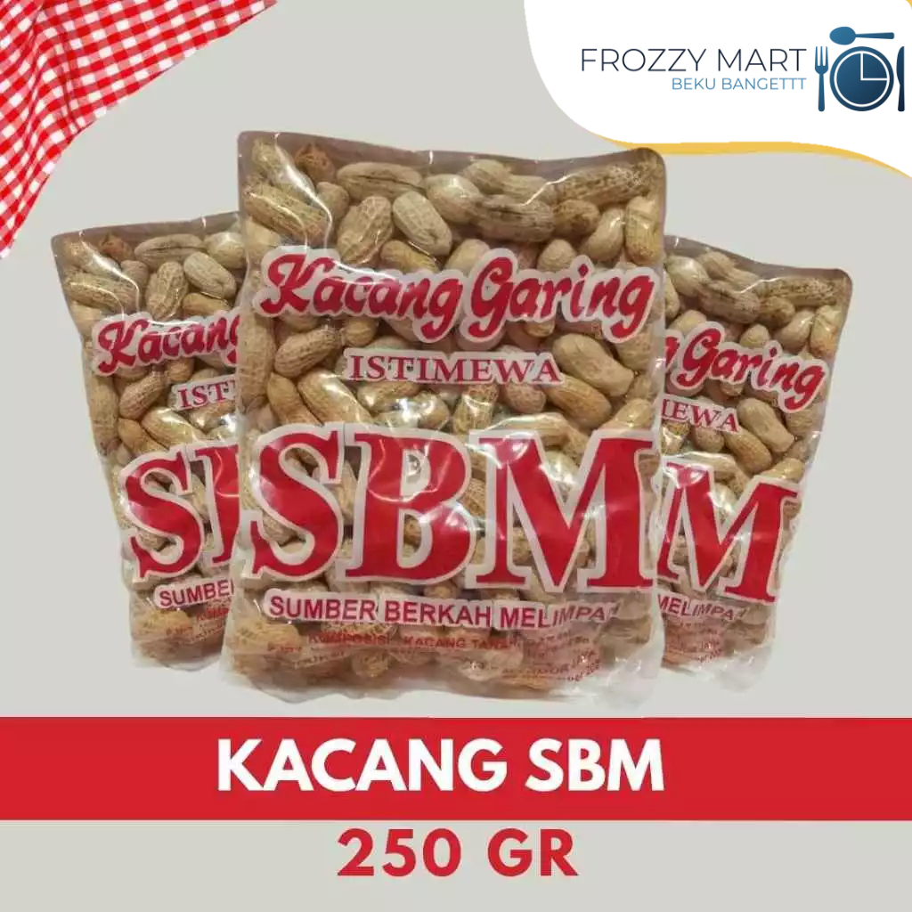 

Kacang SBM 250gr – Kacang Kulit Goreng Renyah & Gurih | Camilan Tradisional Favorit