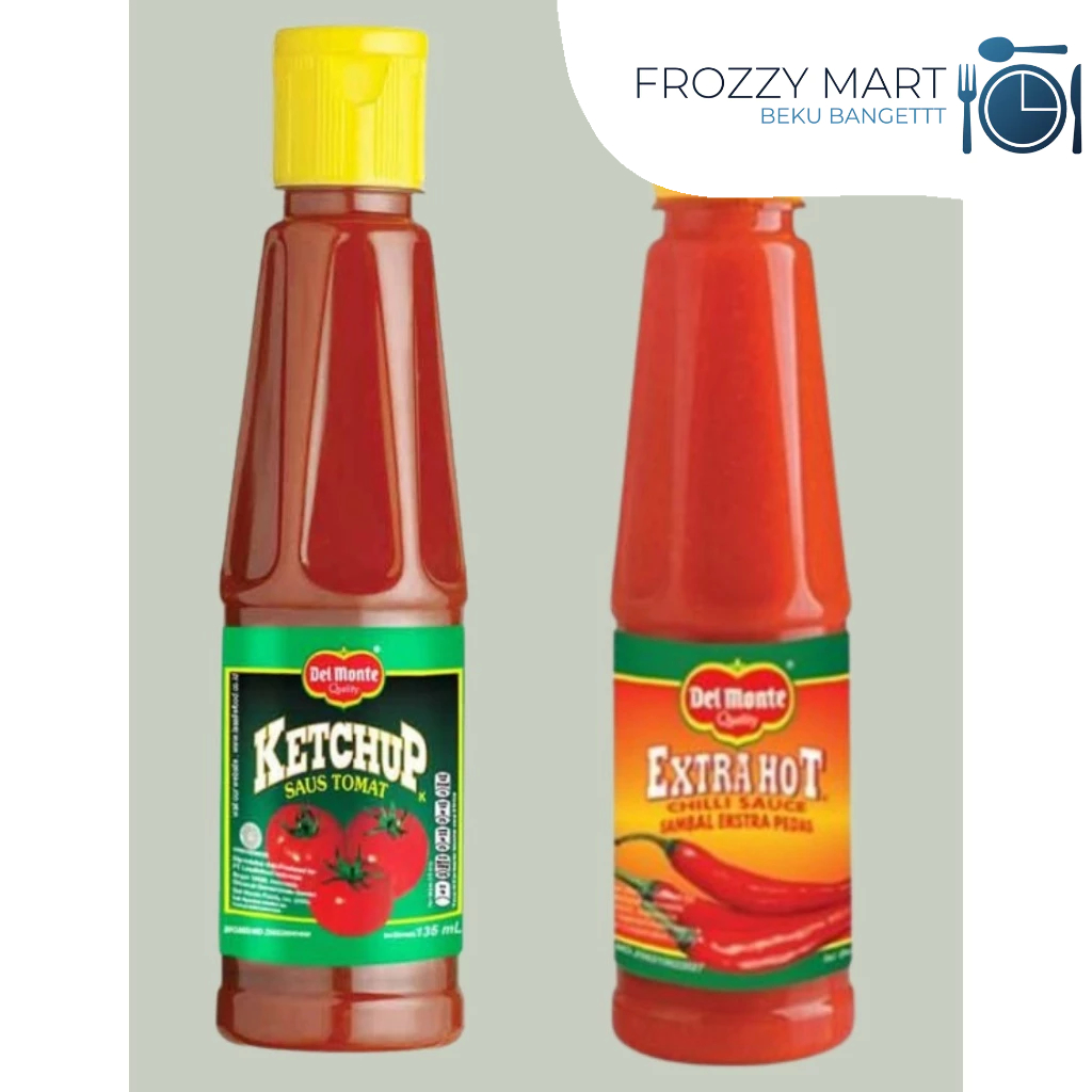 

Del Monte / Delmonte Sauce / Saus Extra Hot / Saus Tomat Kemasan 135 ml