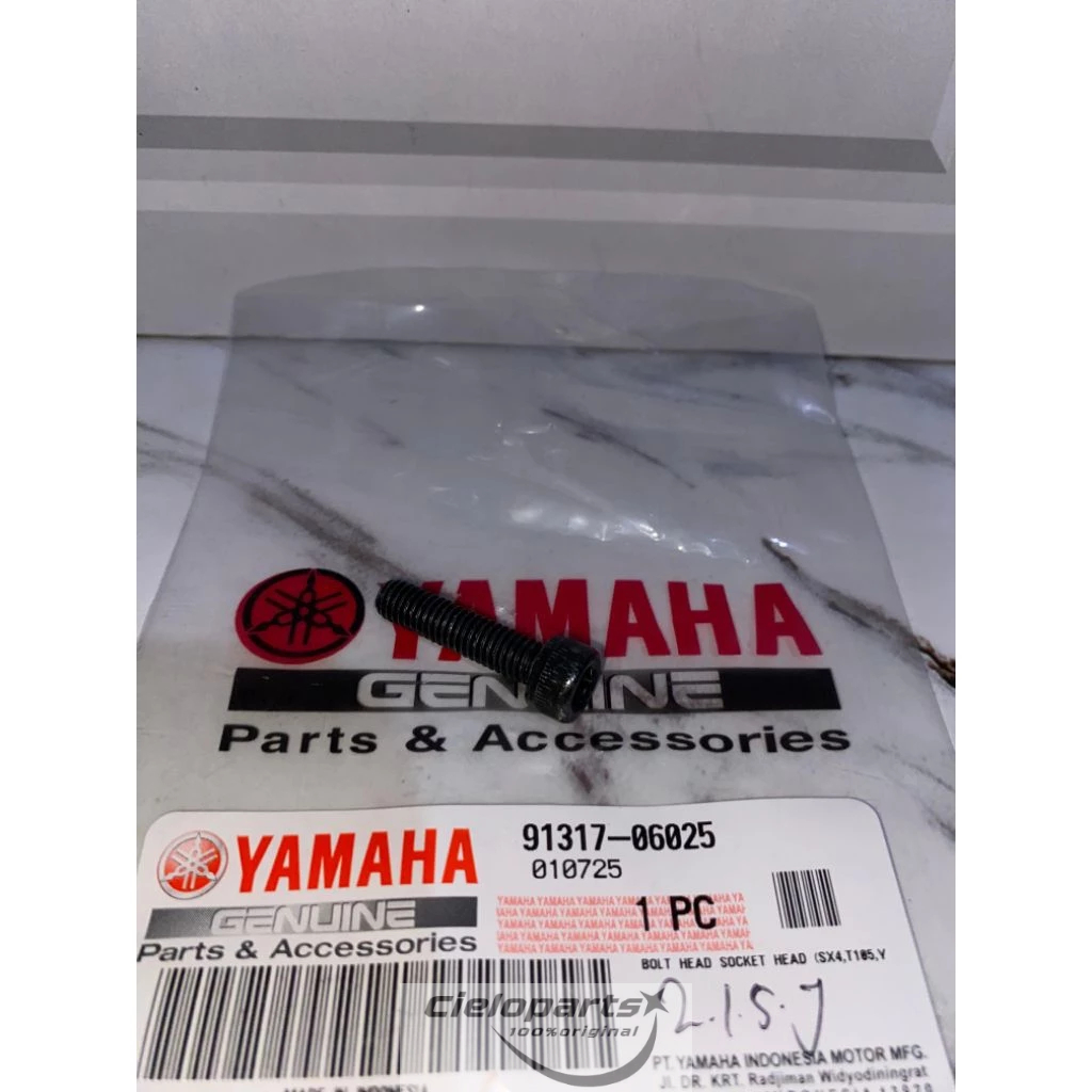 Baut Intake Karburator Jupiter Z - Vega R - Vega ZR 91317-06025 100%ORIGINAL YGP