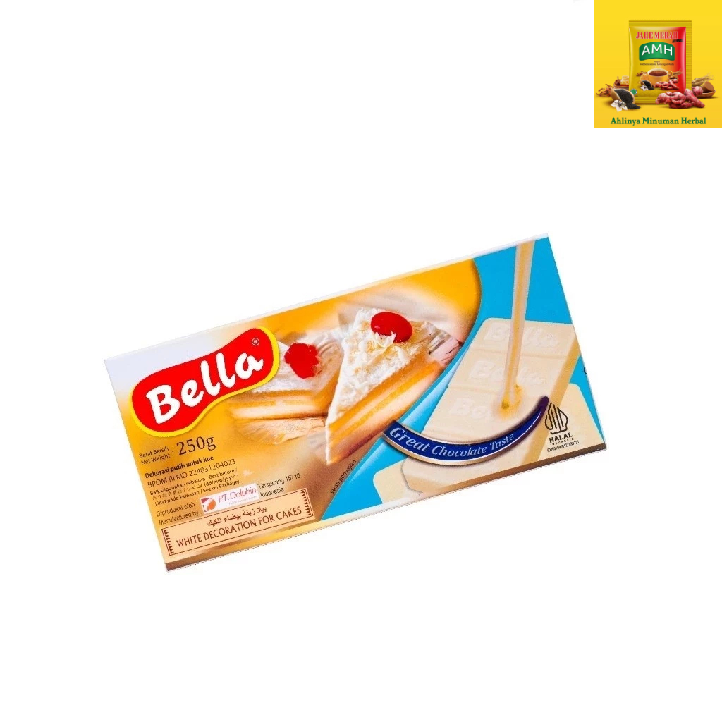

BELLA COMPOUND WHITE 250gram | Cokelat Putih Compound