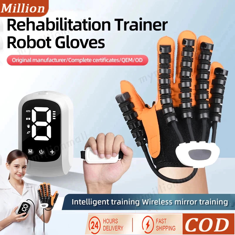 COD Sarung Tangan Robot Rehabilitasi Smart Rechargeable Portable Stroke Alat Terapi Tangan Stroke Ja