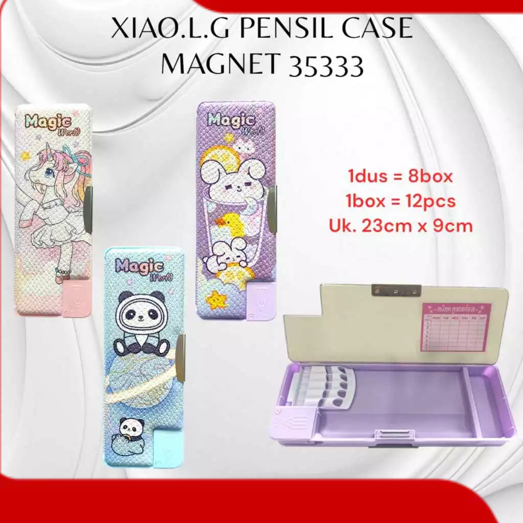 

XIAOLINGJING PENSIL CASE MAGNET 35333/ TEMPAT PENSIL MAGNET