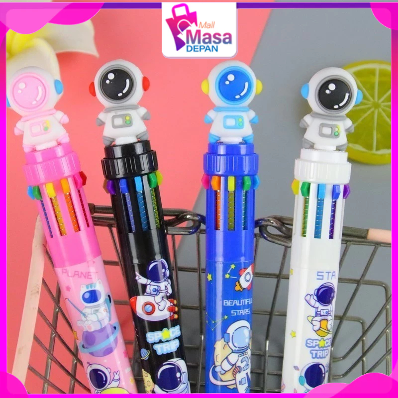 

MMD Pulpen Mekanik 10 Warna Pena Mekanik Motif Boneka Astronot 3d Bolpen Gel Tinta 10 Warna Karakter Lucu Dengan Pilihan Warna Beragam Alat Tulis Sekolah Anak Super Imut