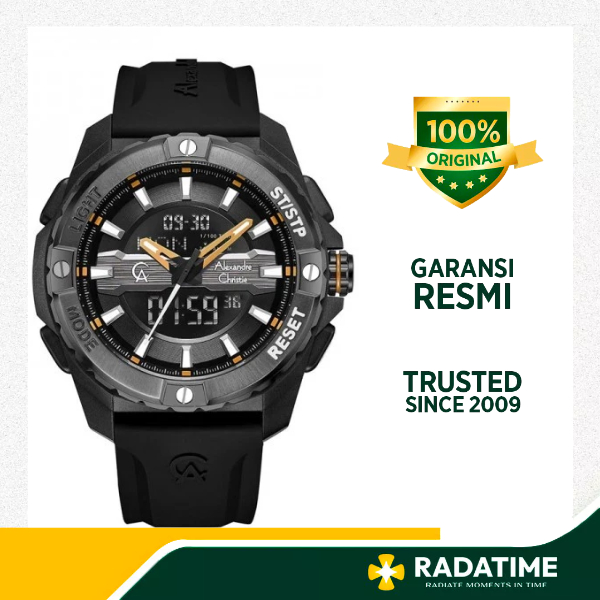 Jam Tangan Pria Alexandre Christie DiGi 100% Original 9404 MHREPBAYL