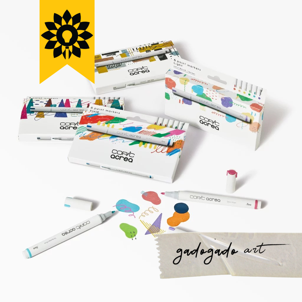 

Copic Acrea Paint Marker Set 6 / Copic Acrea