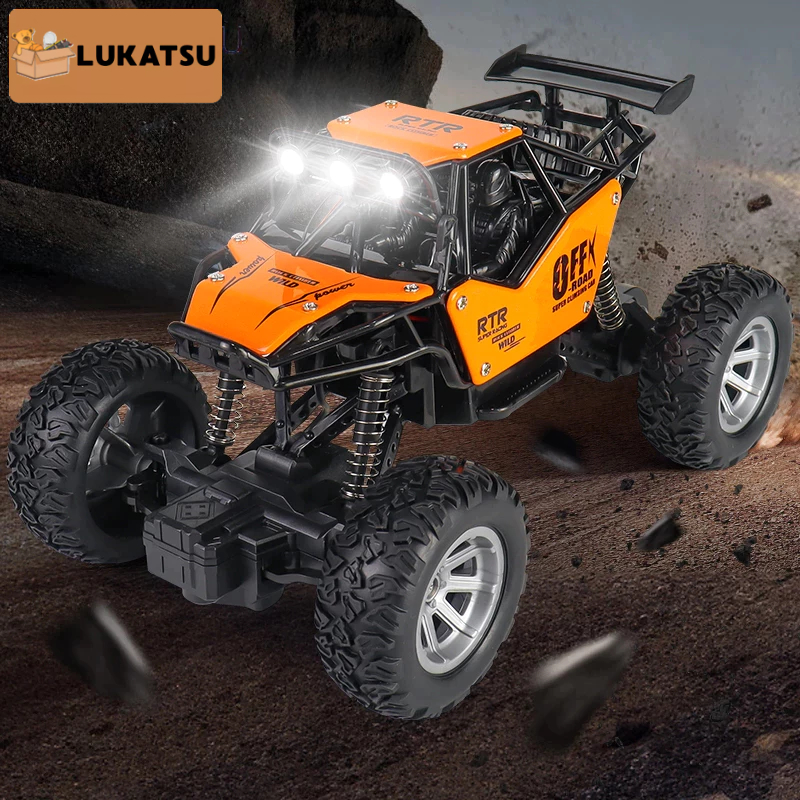 Mainan Mobil Remot Control Anak Laki-laki 2WD RC Mobil Off-Road Mainan RC Mobil Clambing Offroad