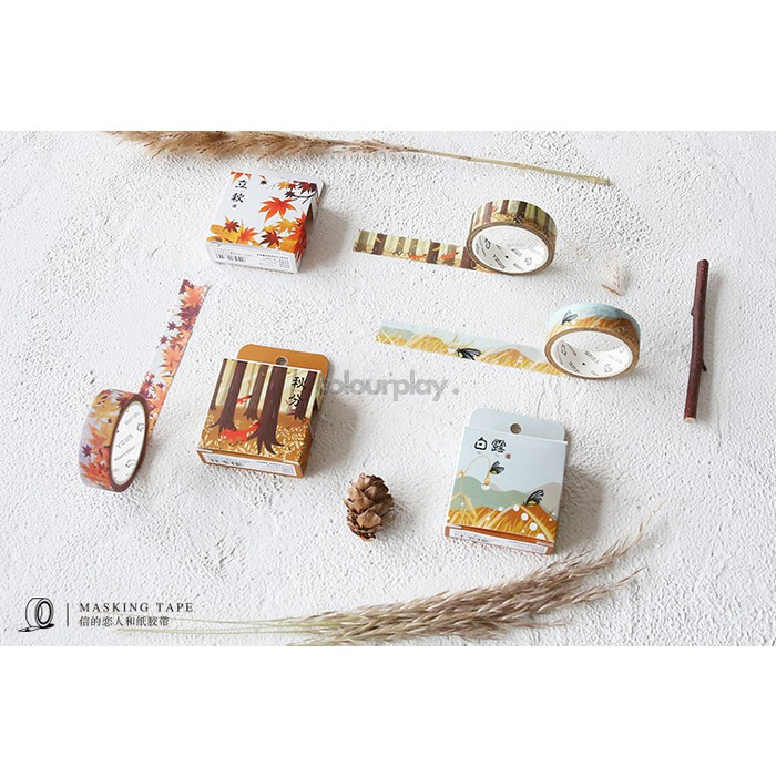 

Colourplay 4 seasons 15mm x 7m Washi Tape/Masking Tape [Colourplay]