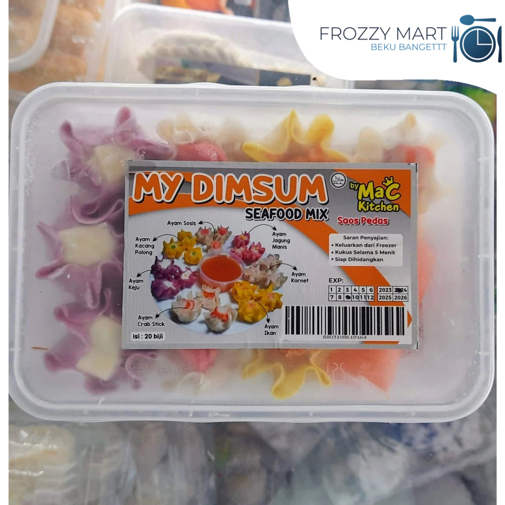 

MAC Kitchen Dimsum Seafood Mix Isi 20 – Dimsum Frozen Udang Cumi Komplit
