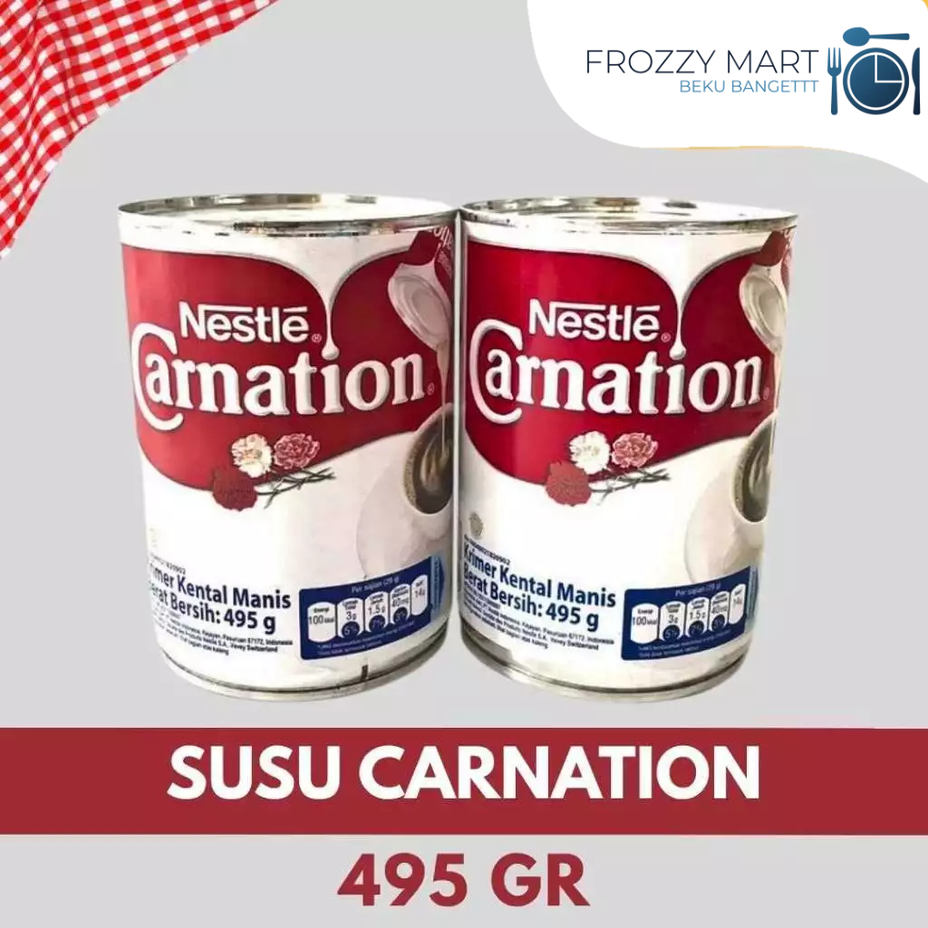 

SUSU CARNATION Kental Manis 495g – Susu Kental Manis Krimer Serbaguna