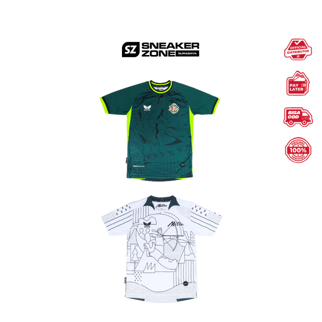JERSEY NOTO 25 MITRA SURABAYA - JERSEY MITRA - JERSEY ORIGINAL