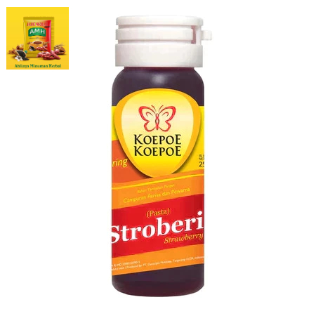 

KOEPOE-KOEPOE PASTA STRAWBERYY| BUMBU DAPUR BAHAN MAKANAN