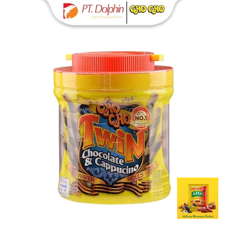 

CHO CHO WAFERF STIC TWIN CAPUCINO 500GR | MAKANAN RINGAN WAFER