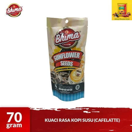 

MR. P BHIMA MILK SUNFLOWER SD 70GR | MAKANAN RINGAN KUACI