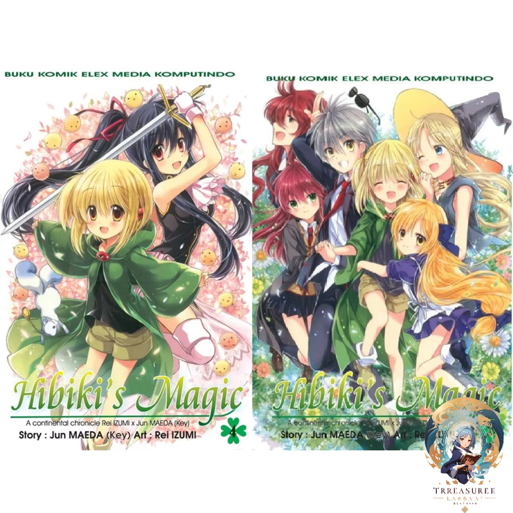 Komik Hibiki's Magic Volume 3-6 [Manga] Jun Maeda & Rei Izumi - Treasure Bertuah