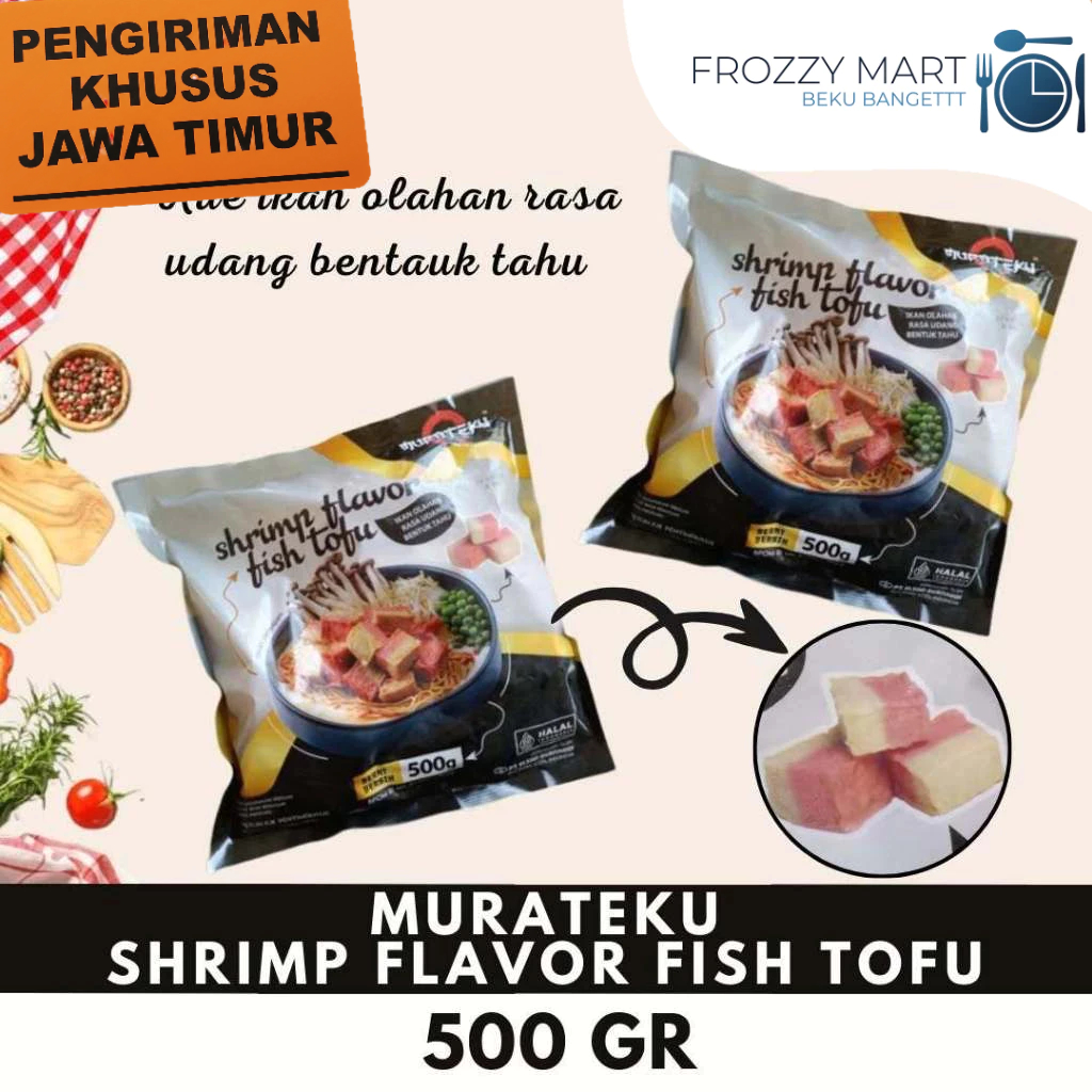 

MURATEKU Fish Cake, Tofu, Narutomaki, Dumpling, Kembang Cumi – Frozen Food Jepang 250–500gr