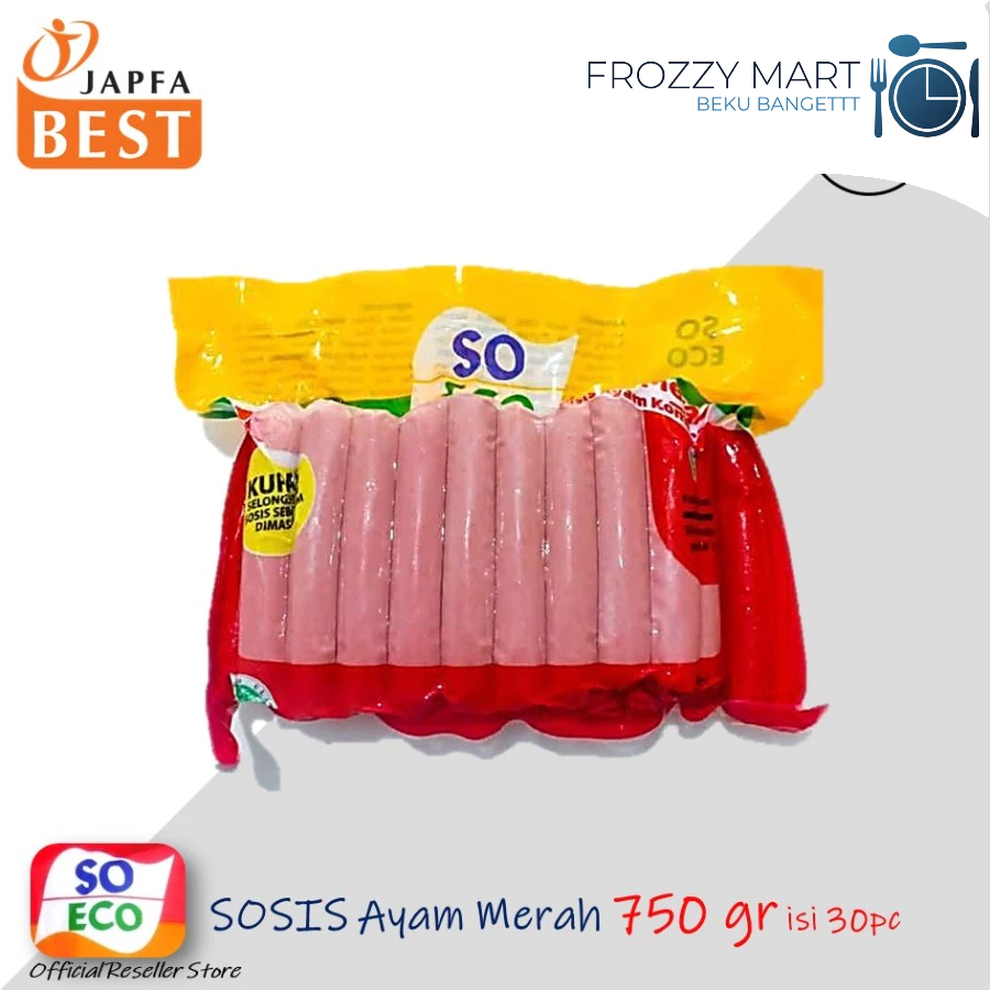

SO Eco SosisAyam Merah 750 gr