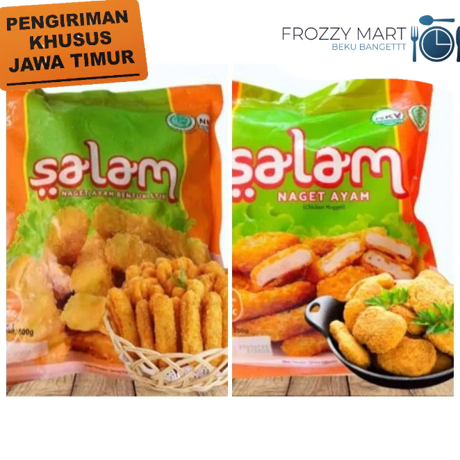 

Salam Nugget Ayam 250gr – Original & Stick, Camilan Frozen Enak & Praktis