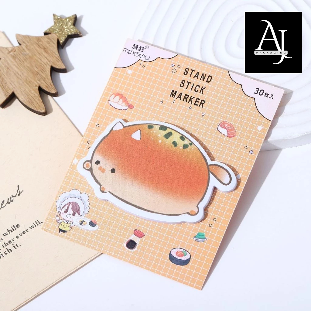 

OST IT STICKY NOTE LUCU BREAD