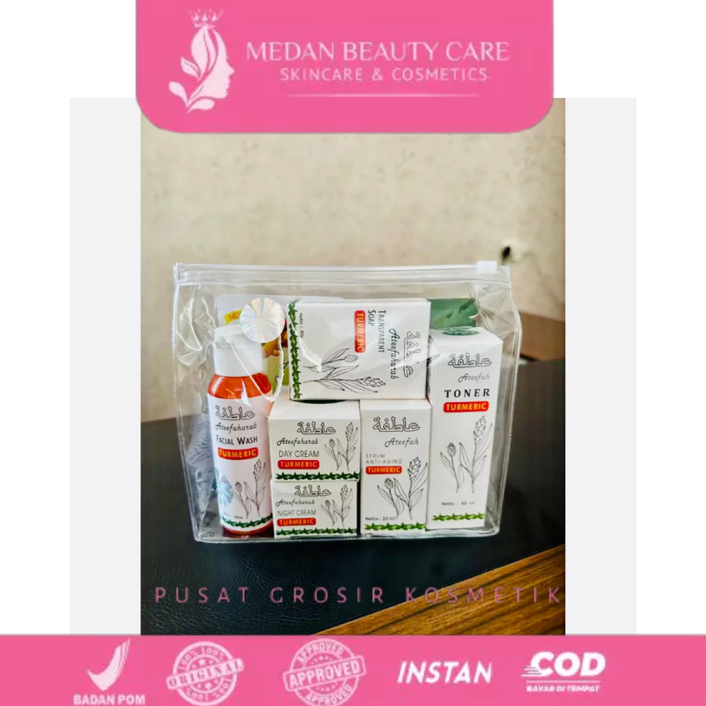 Ateefah Paket Skin Care Wajah 6in1