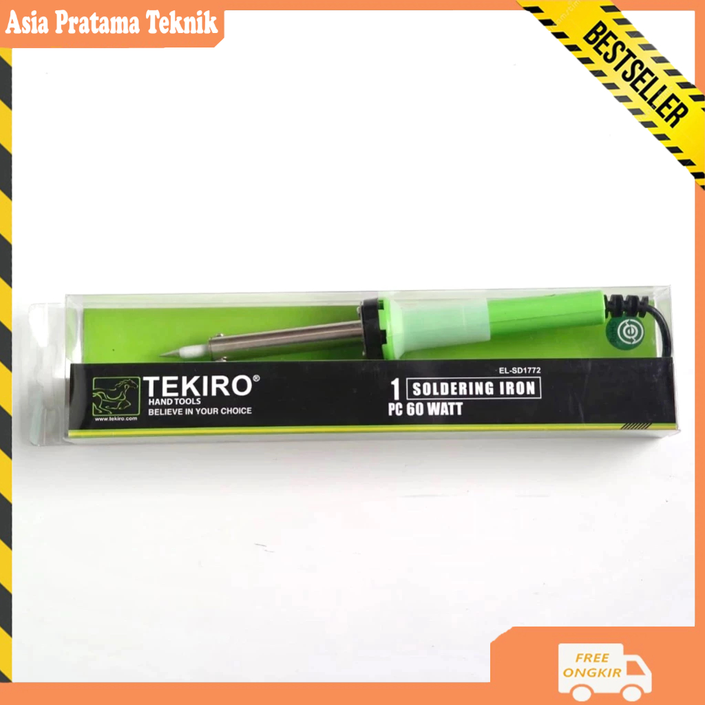 Tekiro Solder 60 Watt Model Lurus / Solder Listrik 60Watt / Solder 60W tekiro