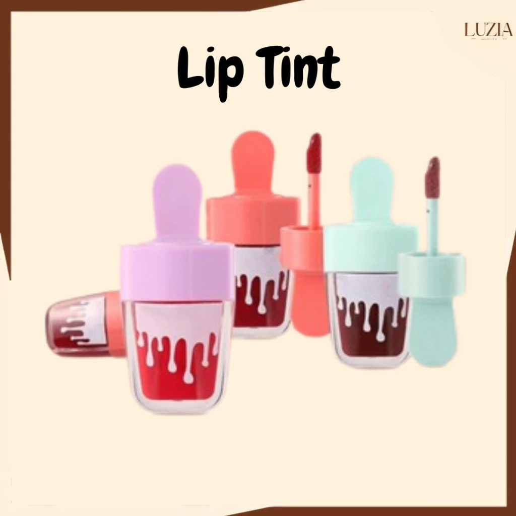 Ice Cream Lipstick Lip Tint Glaze Longlasting Waterproof Lipstick Es Krim - LA211