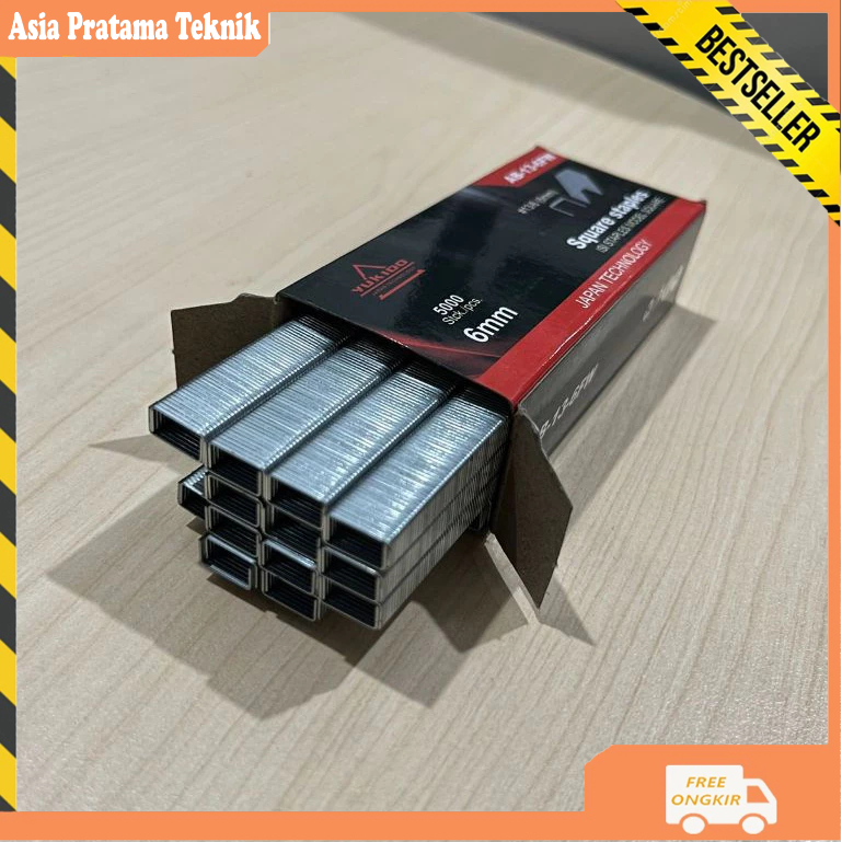 

Isi stapler 13/6 rapide staples tembak angin 5000 pcs isi staples 13/8 rapide 5000 Pcs Staples R23