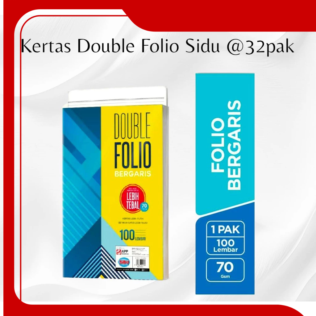 

Kertas Double Folio Bergaris