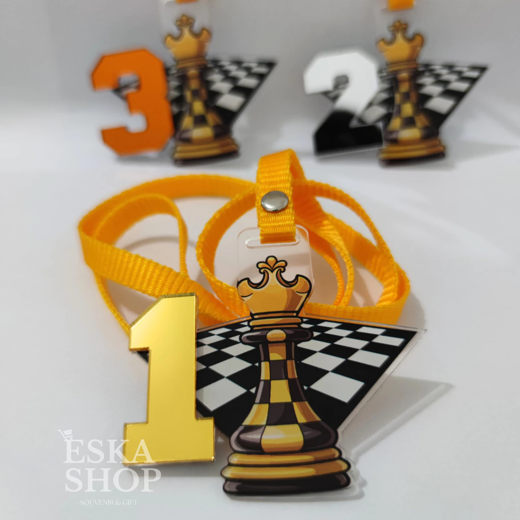 Custom Medali Lomba Akrilik