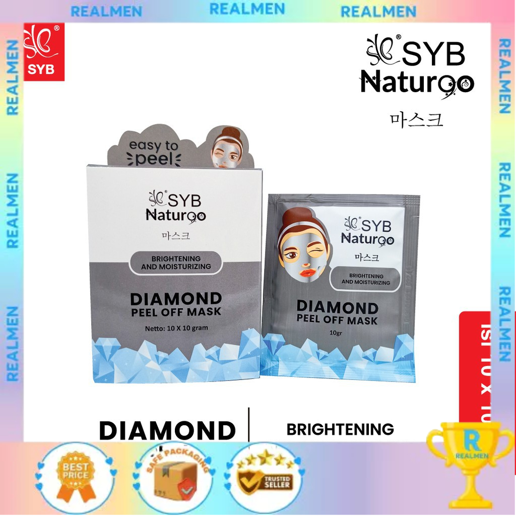 SYB naturgo peel off mask NATURGO GOAT MILK / GOLD / DIAMOND PEEL OFF MASK | MASKER PEEL | EXP 2025