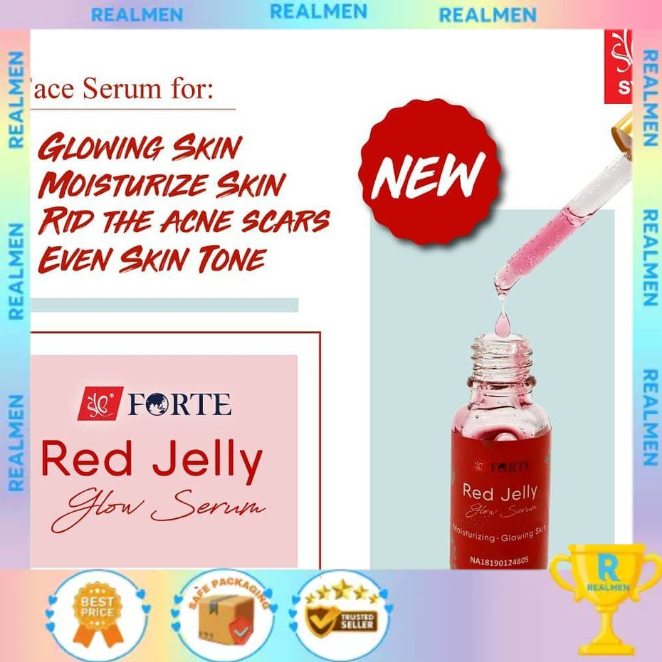 NEW SYB RED JELLY GLOWING SERUM - SERUM RED JELLY SYB FORTE - FLAWLESS RED JELLY