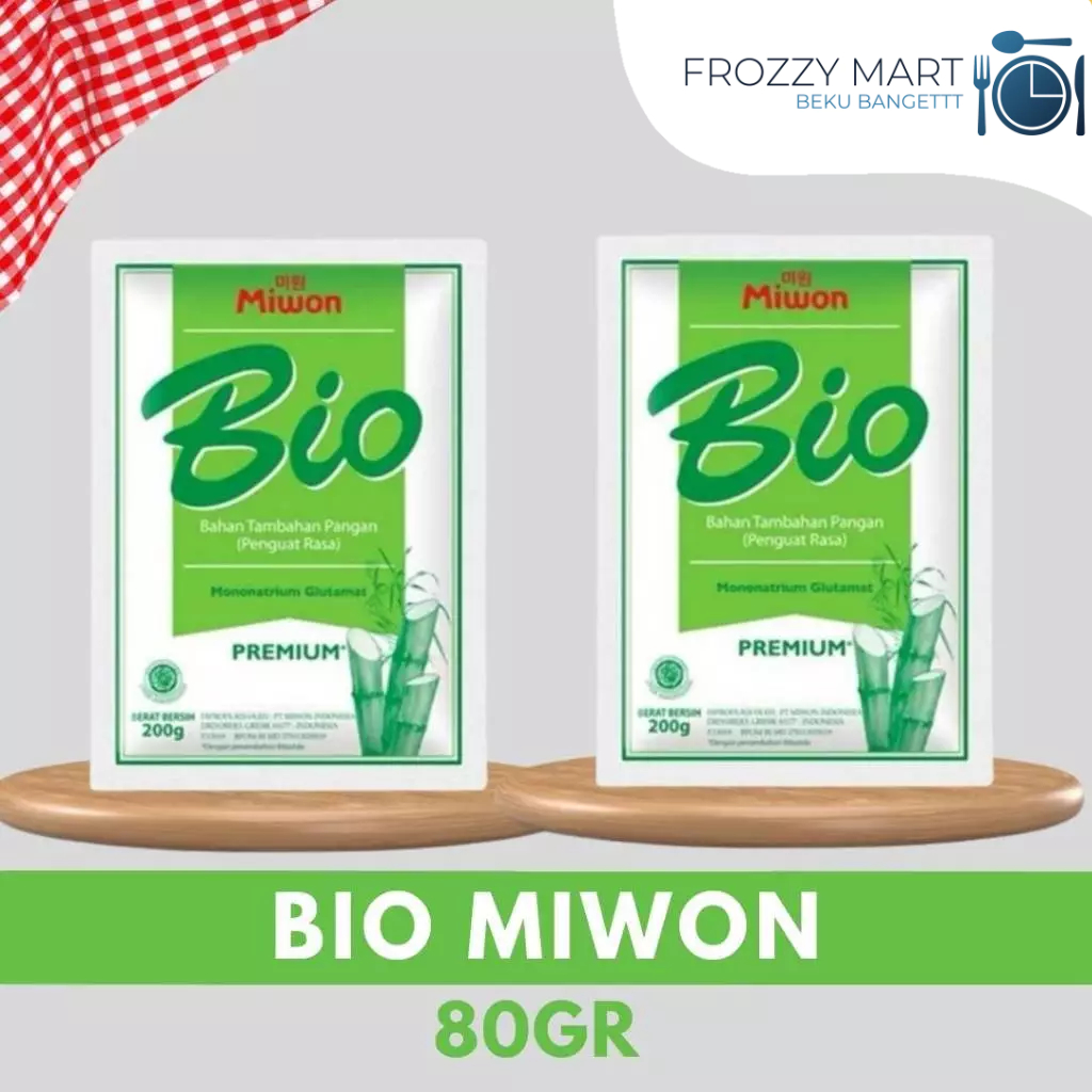 

BIO Miwon 80gr – Bumbu Kaldu Rasa Ayam & Sapi Praktis untuk Masakan