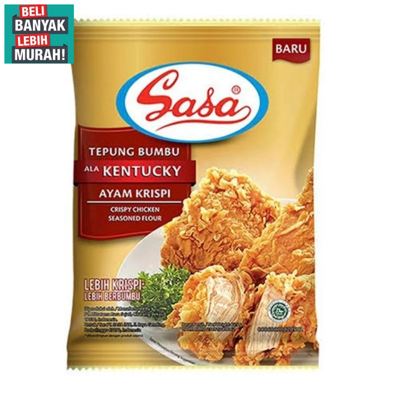 

SASA TEPUNG BUMBU KENTUCKY 200GR ( BELI BANYAK MAKIN MURAH )++