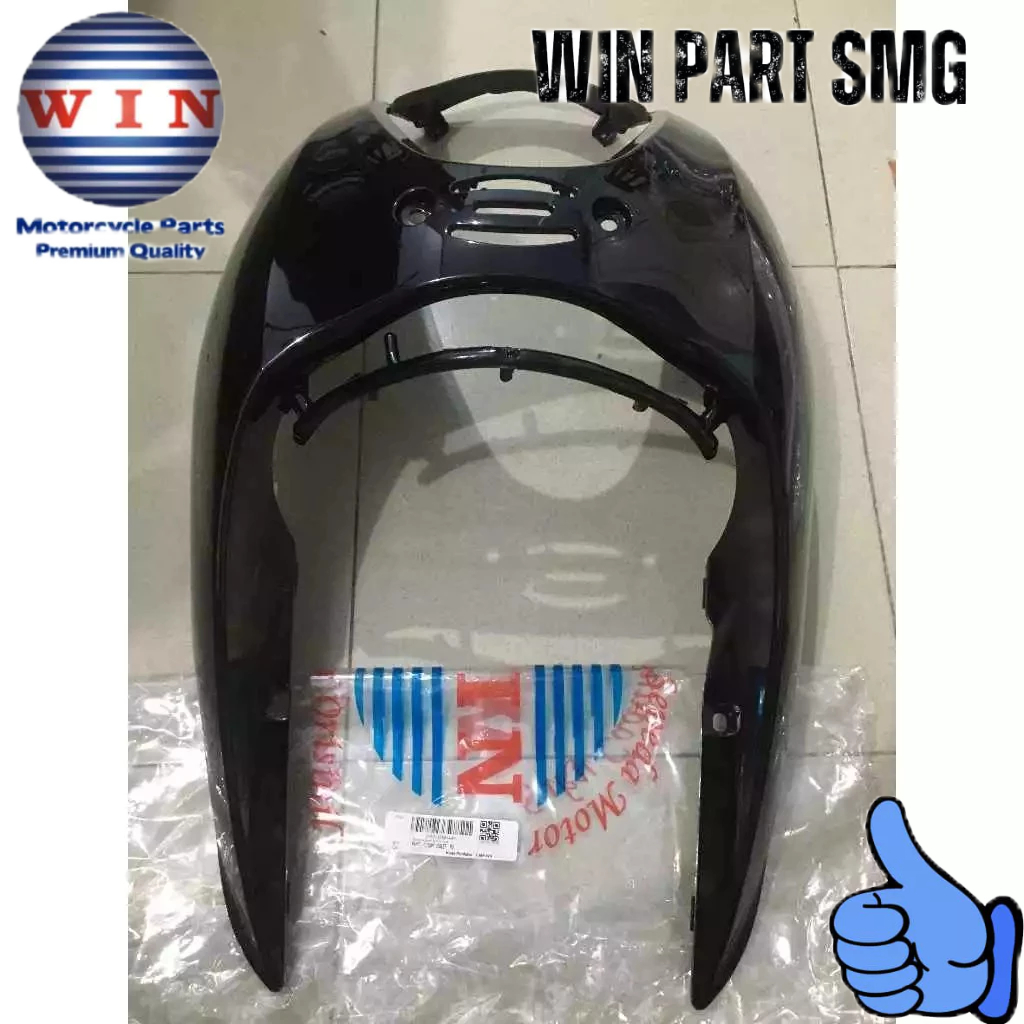 Panel Tameng Depan HONDA SCOOPY KARBU UNGU VIOLET 2010 2011 2012 2013 panel besar WIN | cover motor 