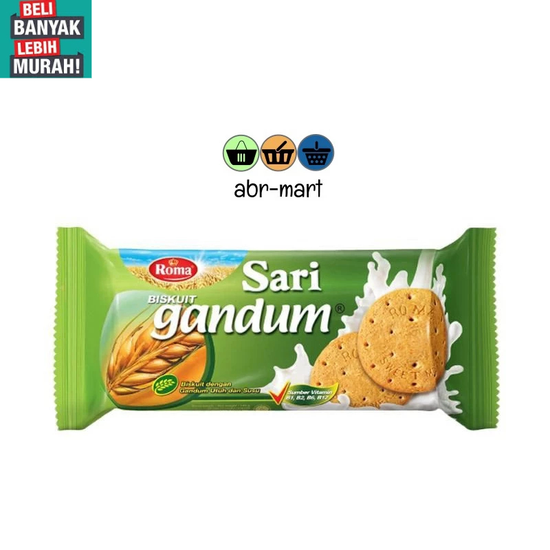

ROMA SARI GANDUM ROLL 149GR ( BELI BANYAK LEBH MURAH )
